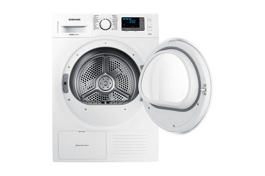 Samsung DV80F5EBHGW/WS tumble dryer Freestanding Front-load – image 2