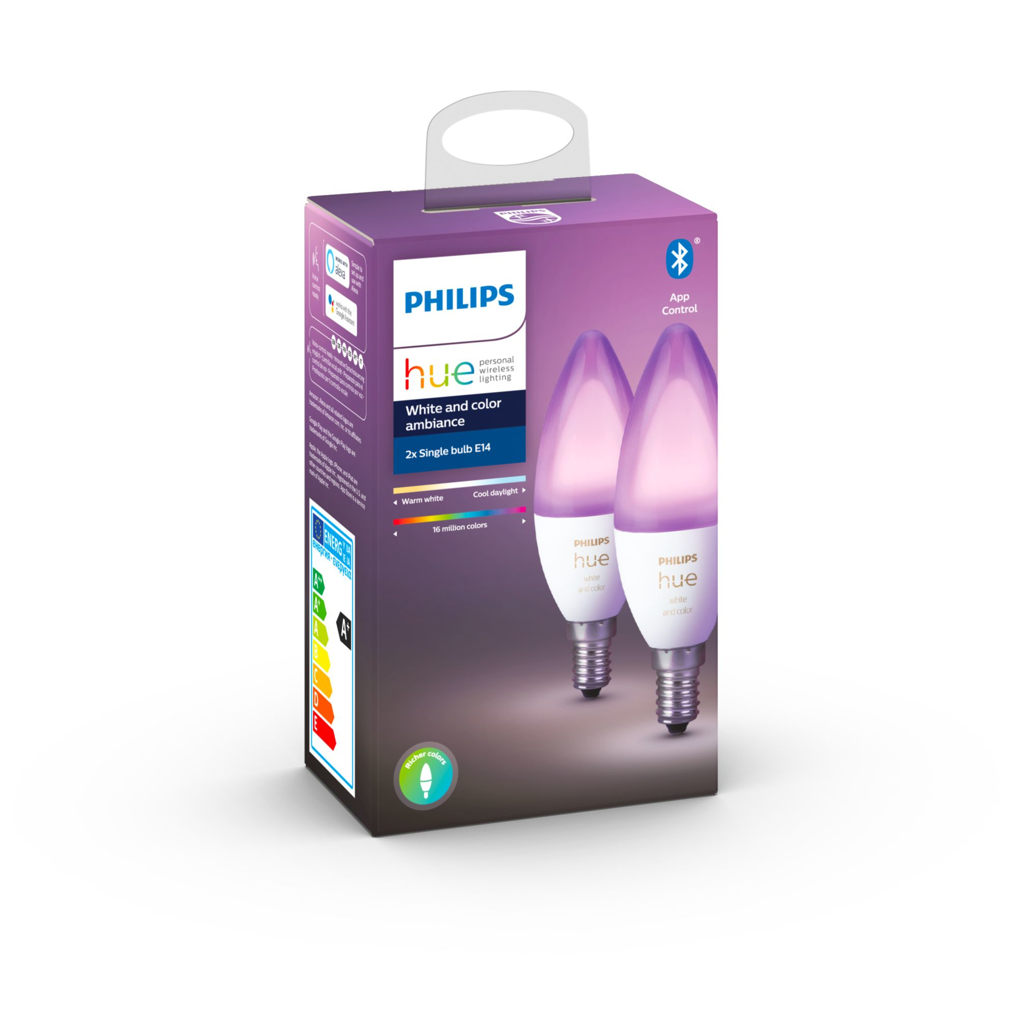 Philips by Signify Philips Hue White and colour ambience Dual Pack E14 – image 8