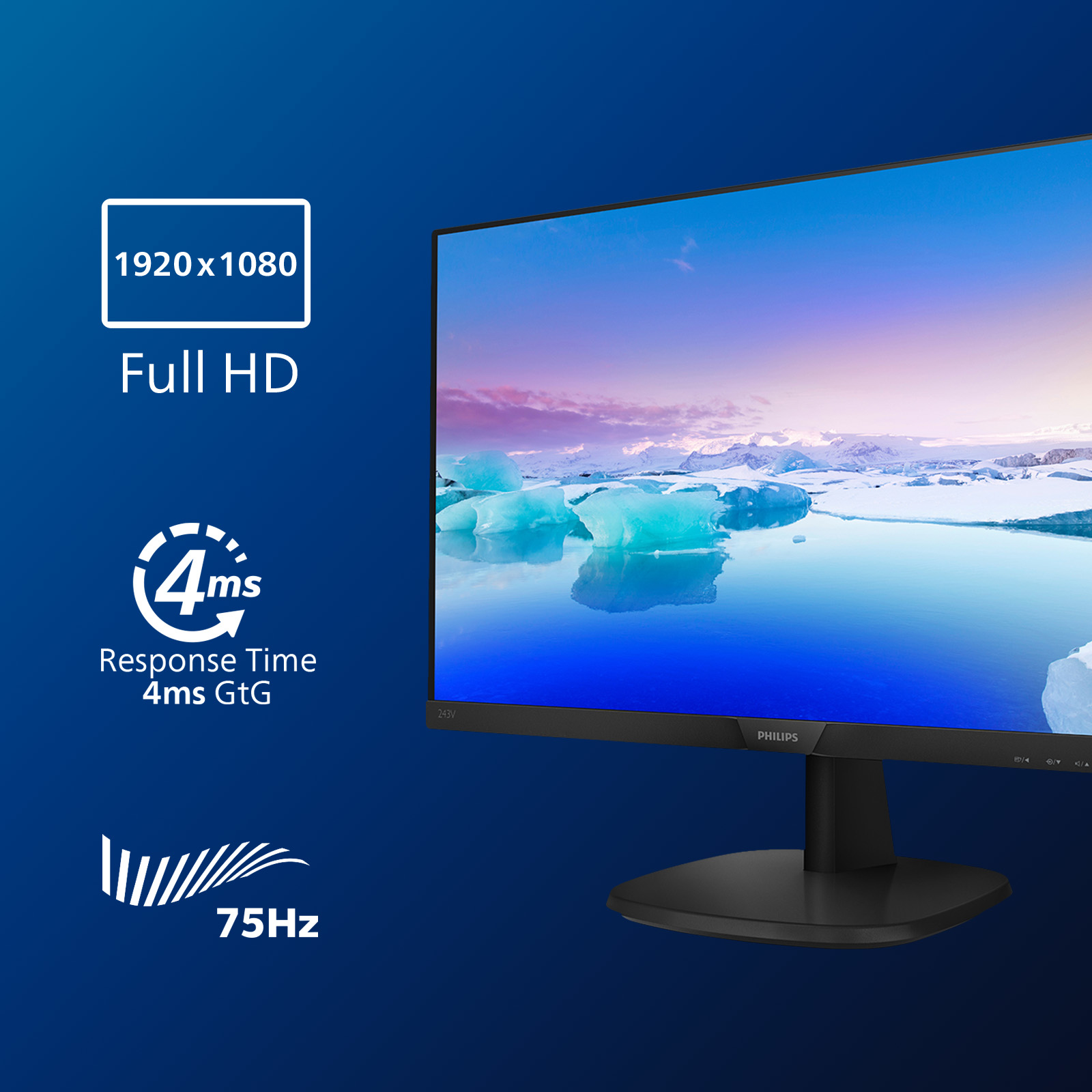 Philips V Line 243V7QDAB/11 computer monitor – image 6