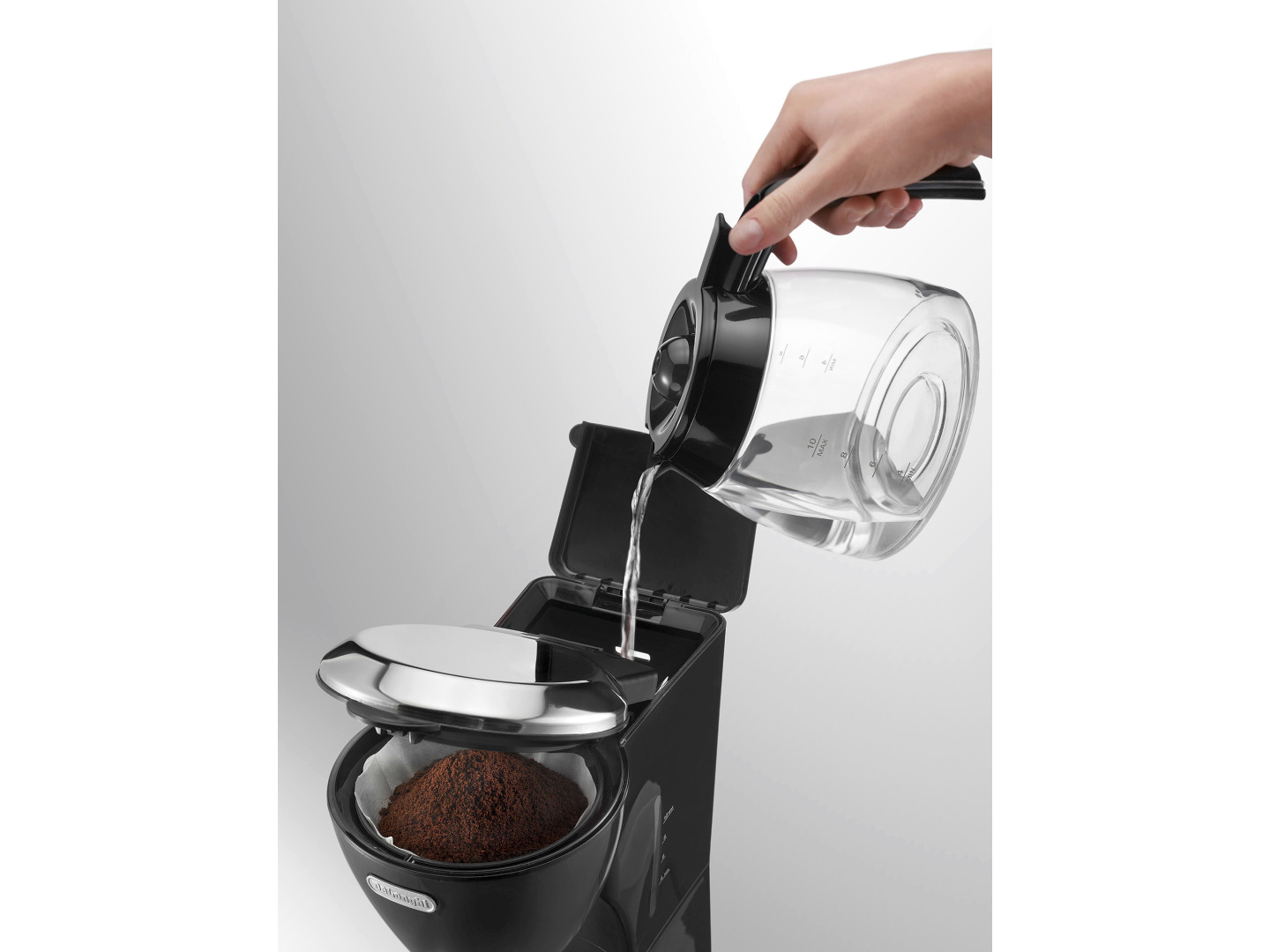 De’Longhi ICMO210.BK coffee maker Manual Drip coffee maker – image 3