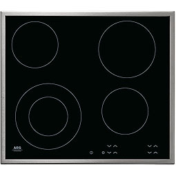 AEG 64100-K-mn Black Built-in Ceramic hob 4 zone(s)