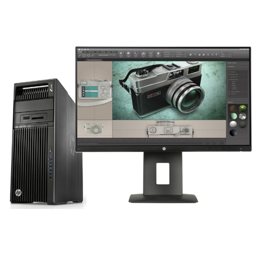 HP 640 + Z23n