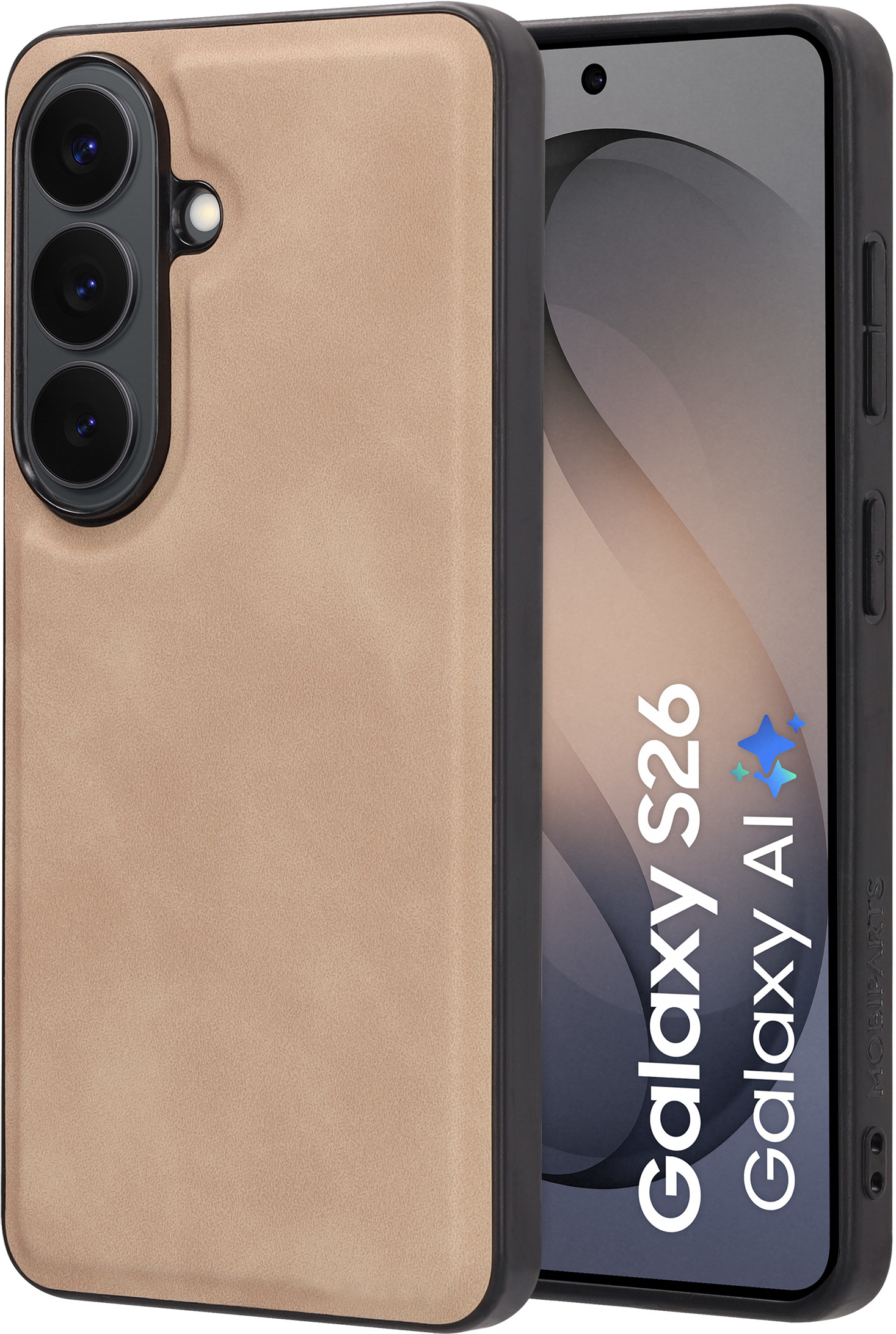Mobiparts Classic Backcover Samsung Galaxy S26 Moonstone Beige (MagSafe Compatible)
