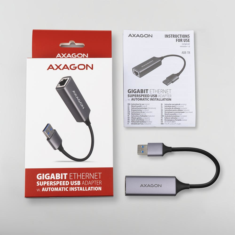 Axagon ADE-TR SuperSpeed USB gigabit ethernet adapter – image 7