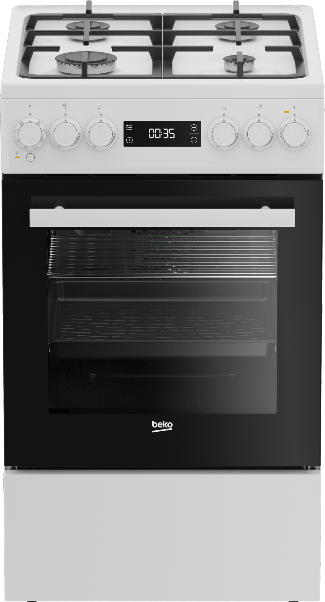Beko FSM51339DWDS cooker Freestanding cooker Electric Gas White – image 1