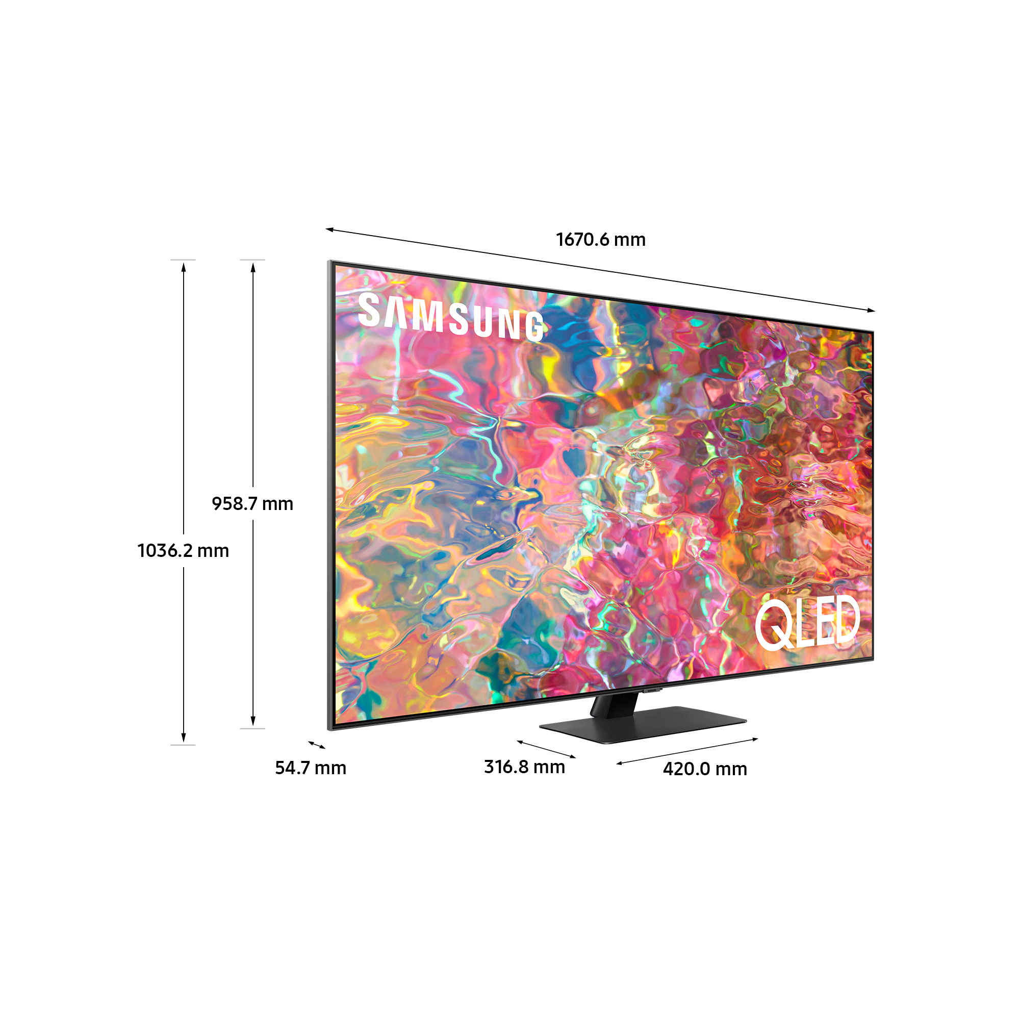 Samsung QE75Q80BATXXU TV – image 4