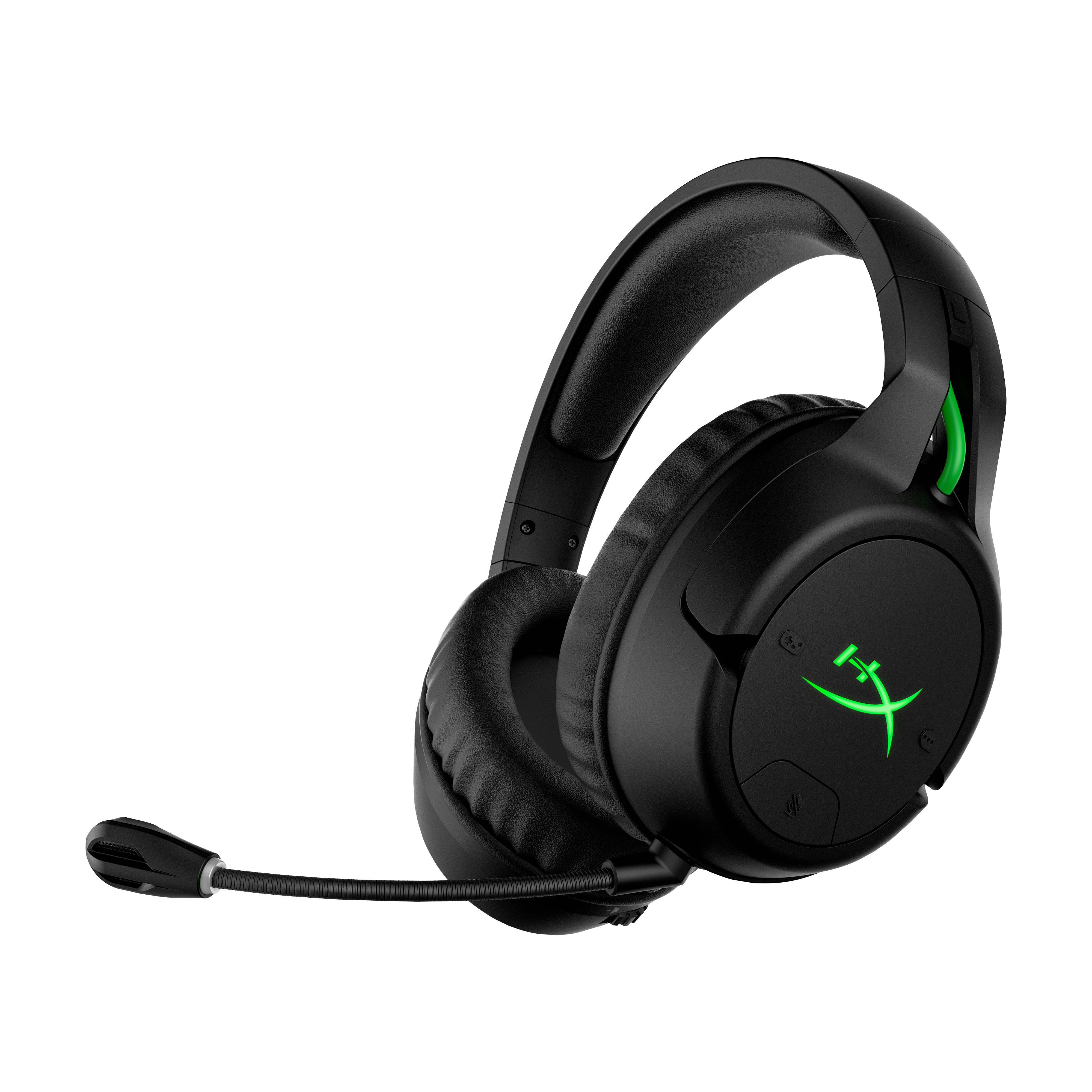 HyperX CloudX Flight - Wireless Gaming Headset (Black-Green) - Xbox (HX-HSCFX-BK/WW) — vue 1 sur 8