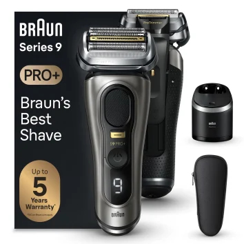 Braun Series 9 Pro+ 9565cc Wet & Dry Сеточная бритва Триммер Металлический