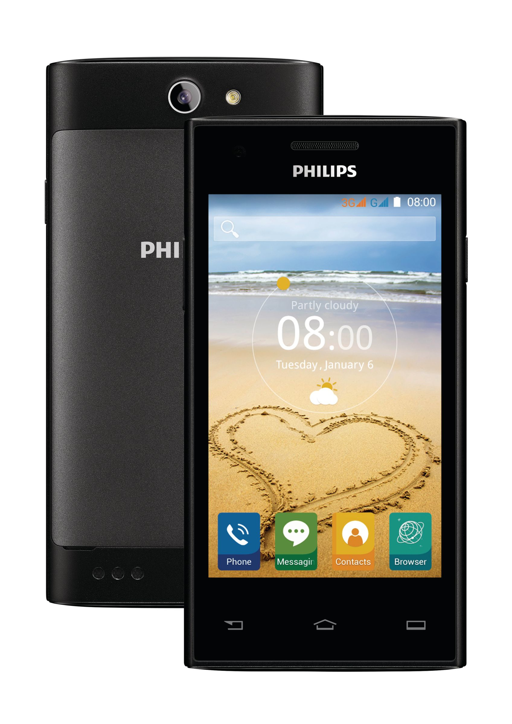 Philips CTS309BK/58 smartphone