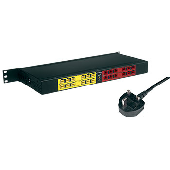 Middle Atlantic PD-DC-300-12-24VUK power distribution unit (PDU)