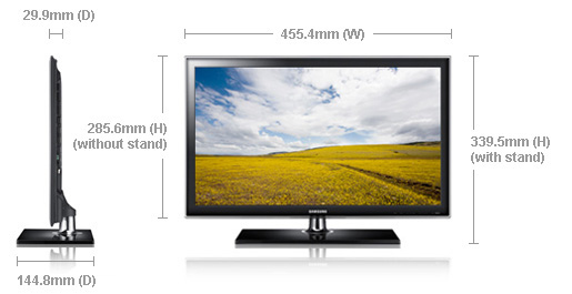 Samsung UE19D4000NW 48.3 cm (19") HD Grey – image 5