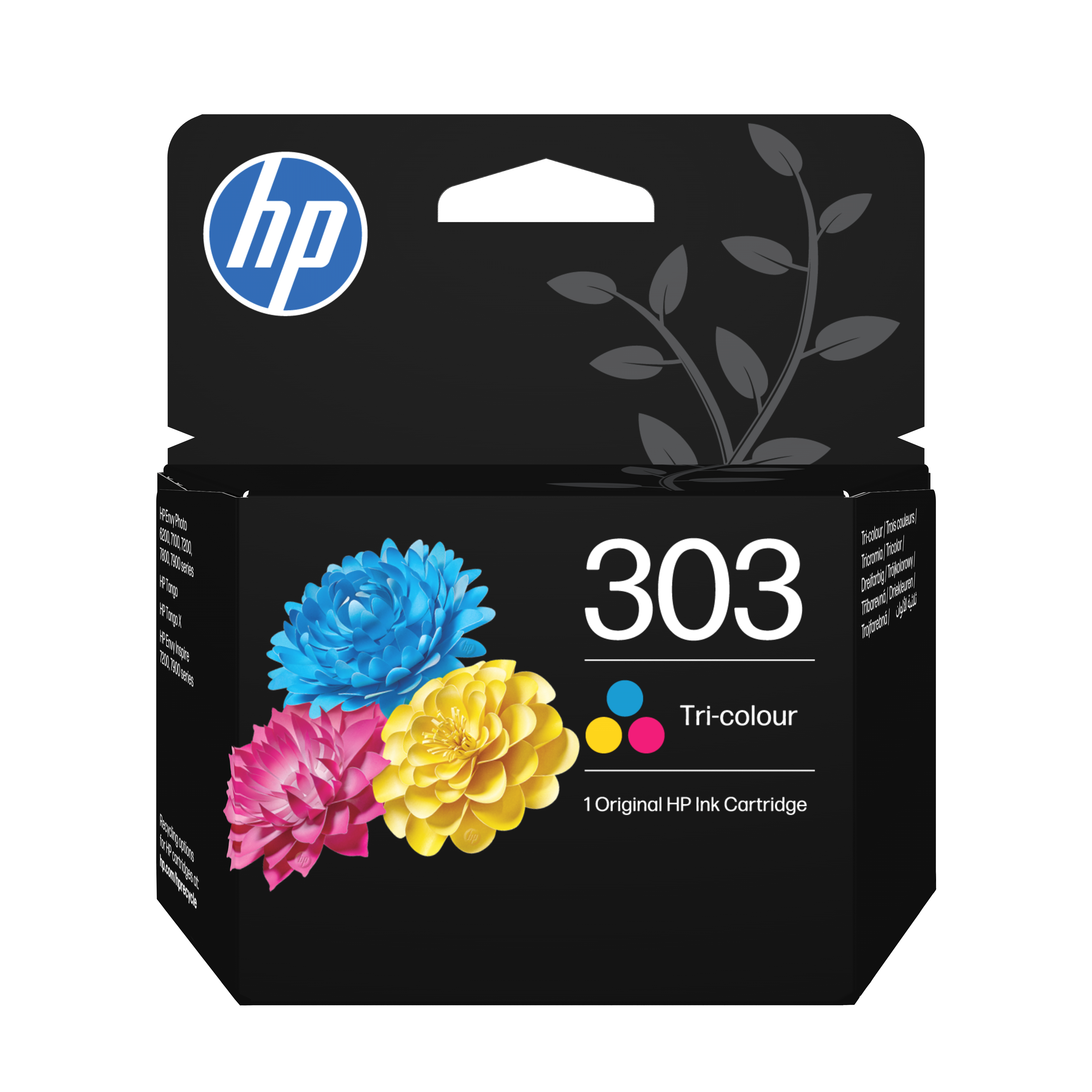 HP 303 2-pack Black/Tri-color Original Ink Cartridge