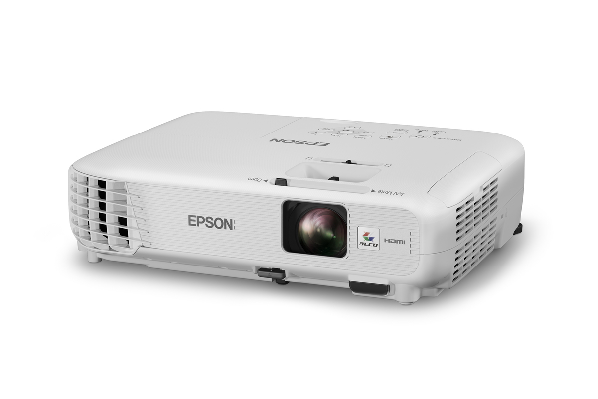 Epson PowerLite 740HD Standard throw projector 3000 ANSI lumens 3LCD 720p (1280x720) White