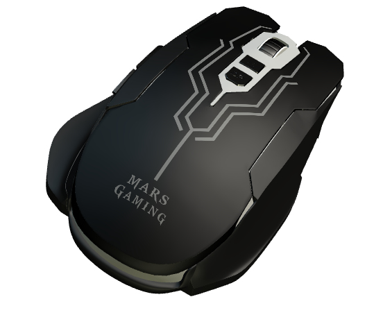 Mars Gaming MM216 mouse Right-hand USB Type-A Optical 5000 DPI