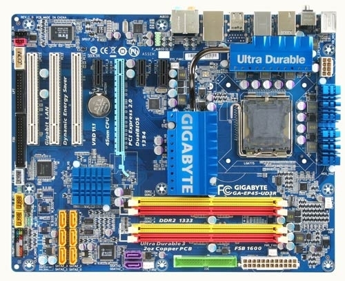 GIGABYTE GA-EP45-UD3R motherboard Intel® P45 LGA 775 (Socket T) ATX