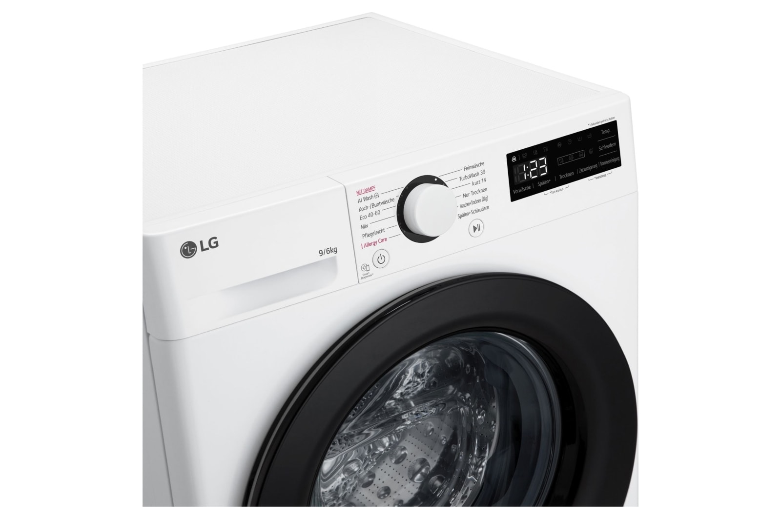 LG W4WR42966 washer dryer Freestanding Front-load White – image 2
