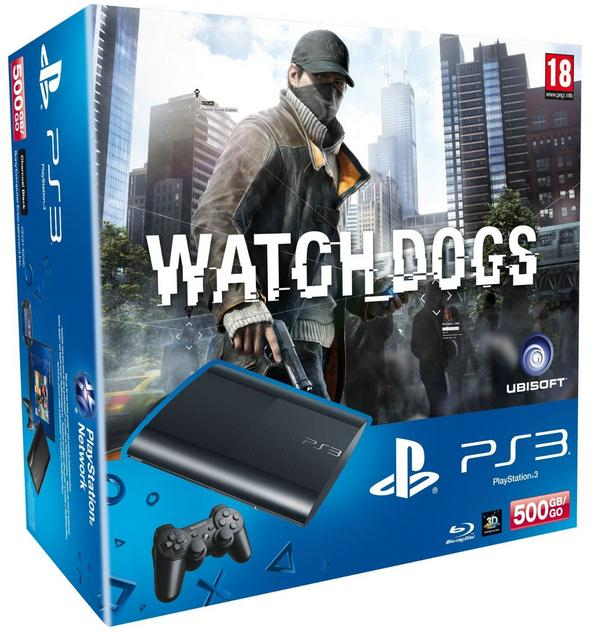 Sony Interactive Entertainment Playstation 3 500GB + Watch Dogs