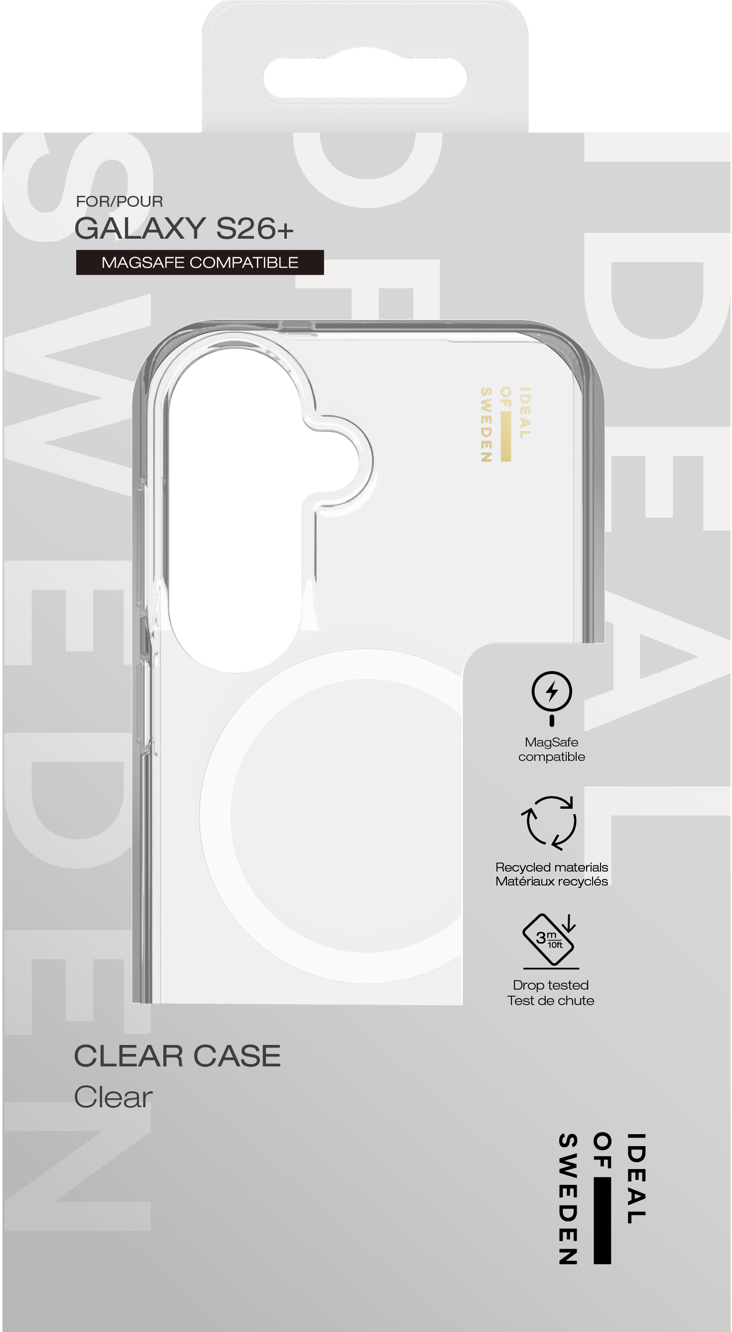 iDeal of Sweden Clear Case MagSafe Galaxy S26 Plus Clear – image 3