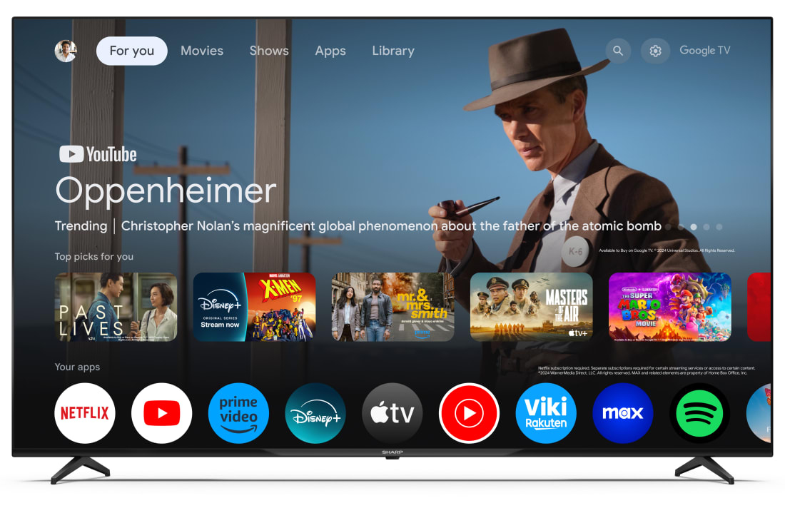 TV LED Sharp 70GL4260E 177 cm 4K UHD — photo 2