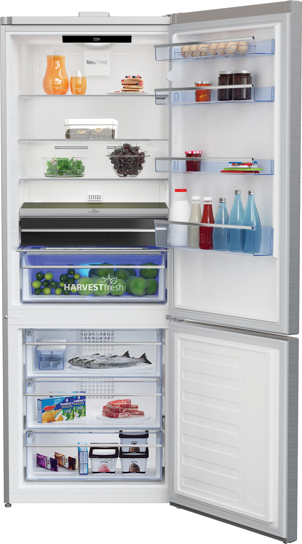 Beko CNG4792EVHPS fridge-freezer Freestanding – image 3