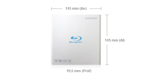 Samsung SE-506AB/TSWD optical disc drive White – image 3