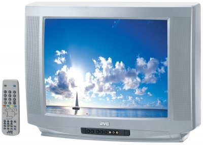 JVC 25" Stereo Colour TV, Silver