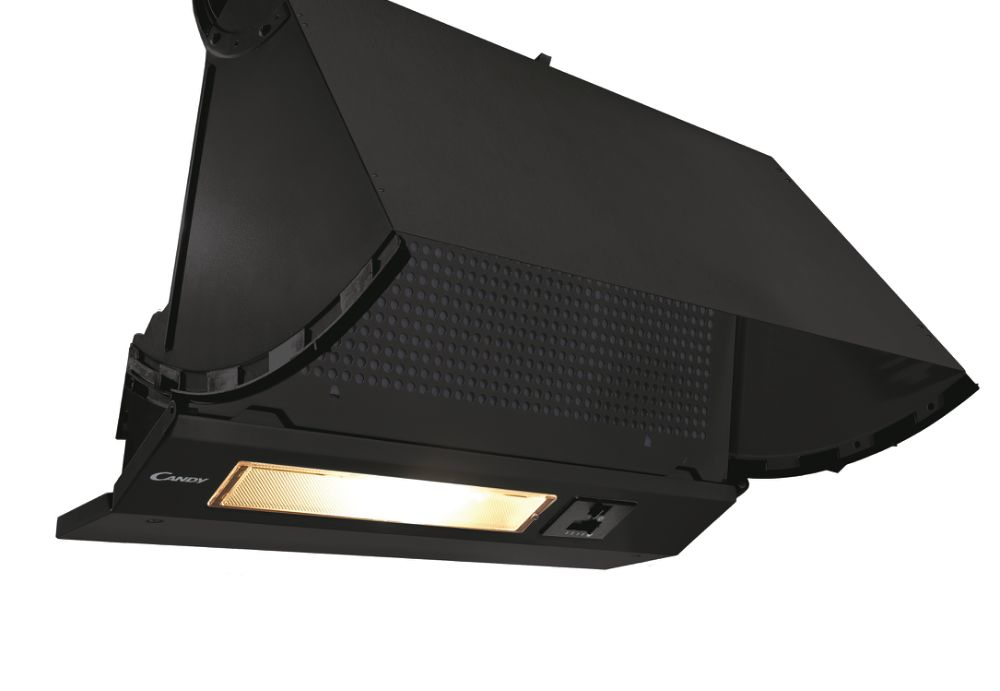 Candy CBP612/4N Semi built-in (pull out) Black 221 m³/h
