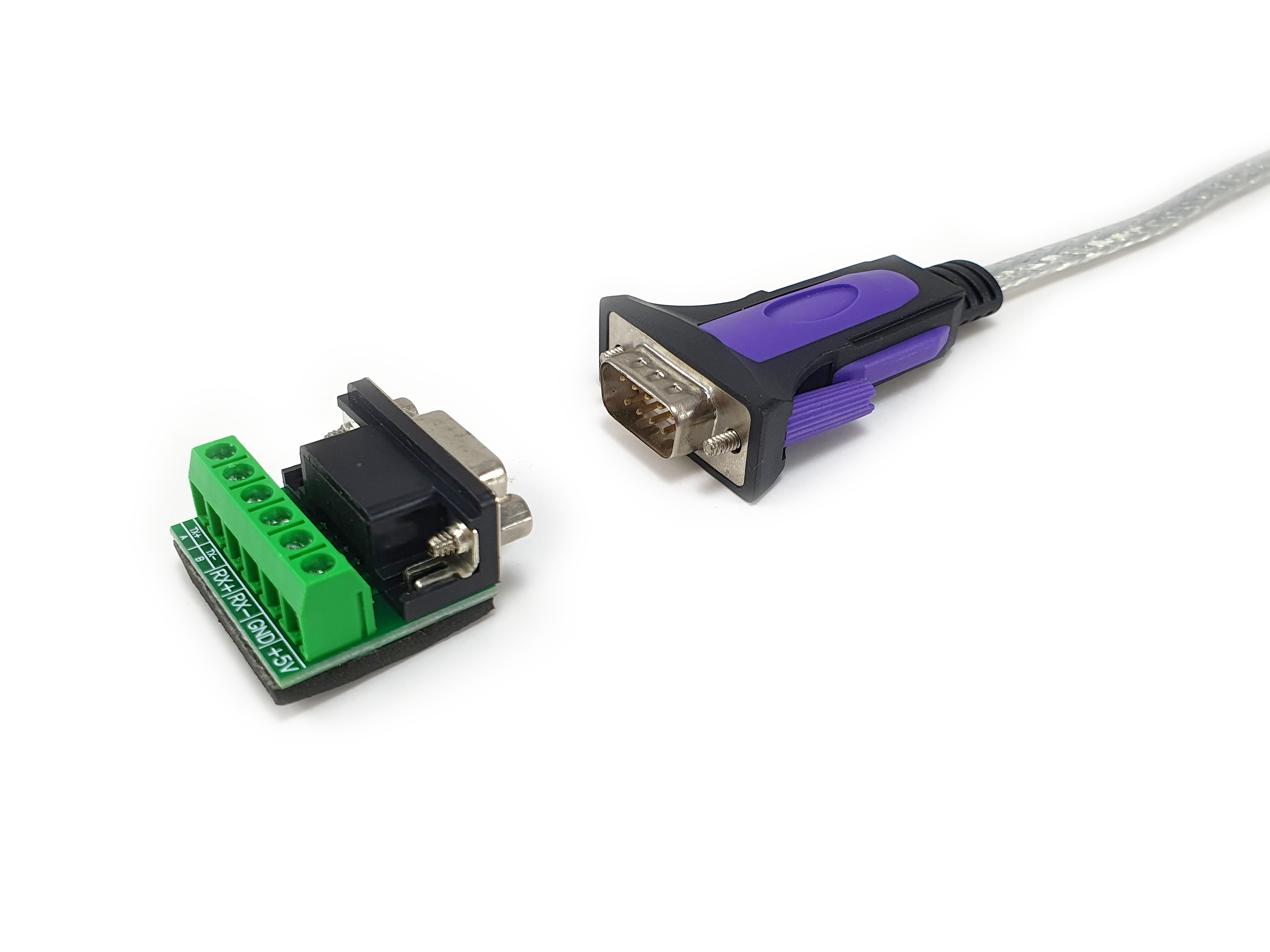 Equip 133387 seriella kablar Grå 1,5 m USB Type-A DB-9