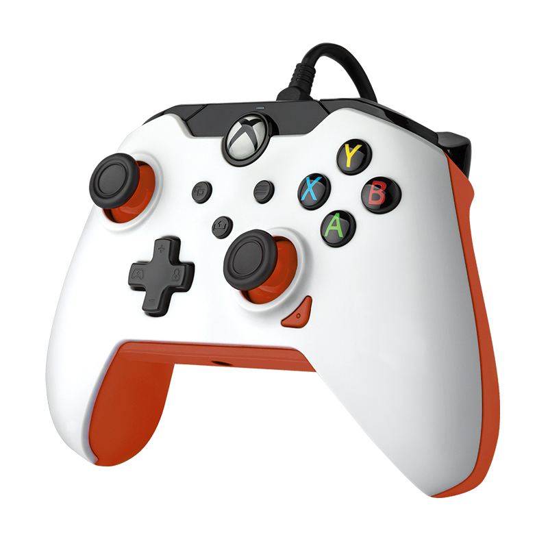 PDP 049-012-WO Gaming Controller Orange, White USB Gamepad Analogue / Digital PC, Xbox, Xbox One X, Xbox Series S, Xbox Series X – image 2