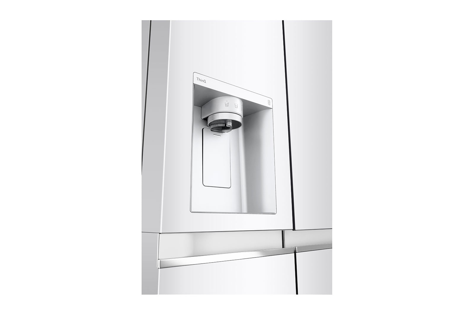 LG GSLV70SWTF side-by-side refrigerator Freestanding – image 8
