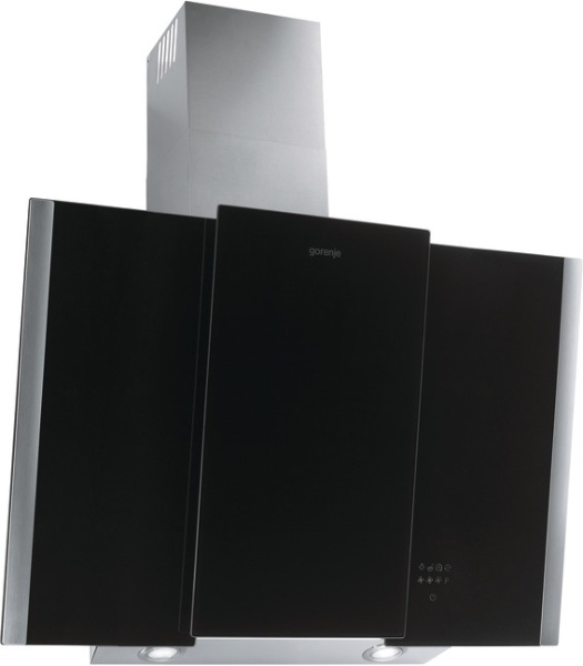 Gorenje DVG8565AX cooker hood Wall-mounted Stainless steel 593 m³/h