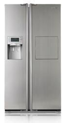 Samsung RSH5ZERS side-by-side refrigerator Freestanding Silver