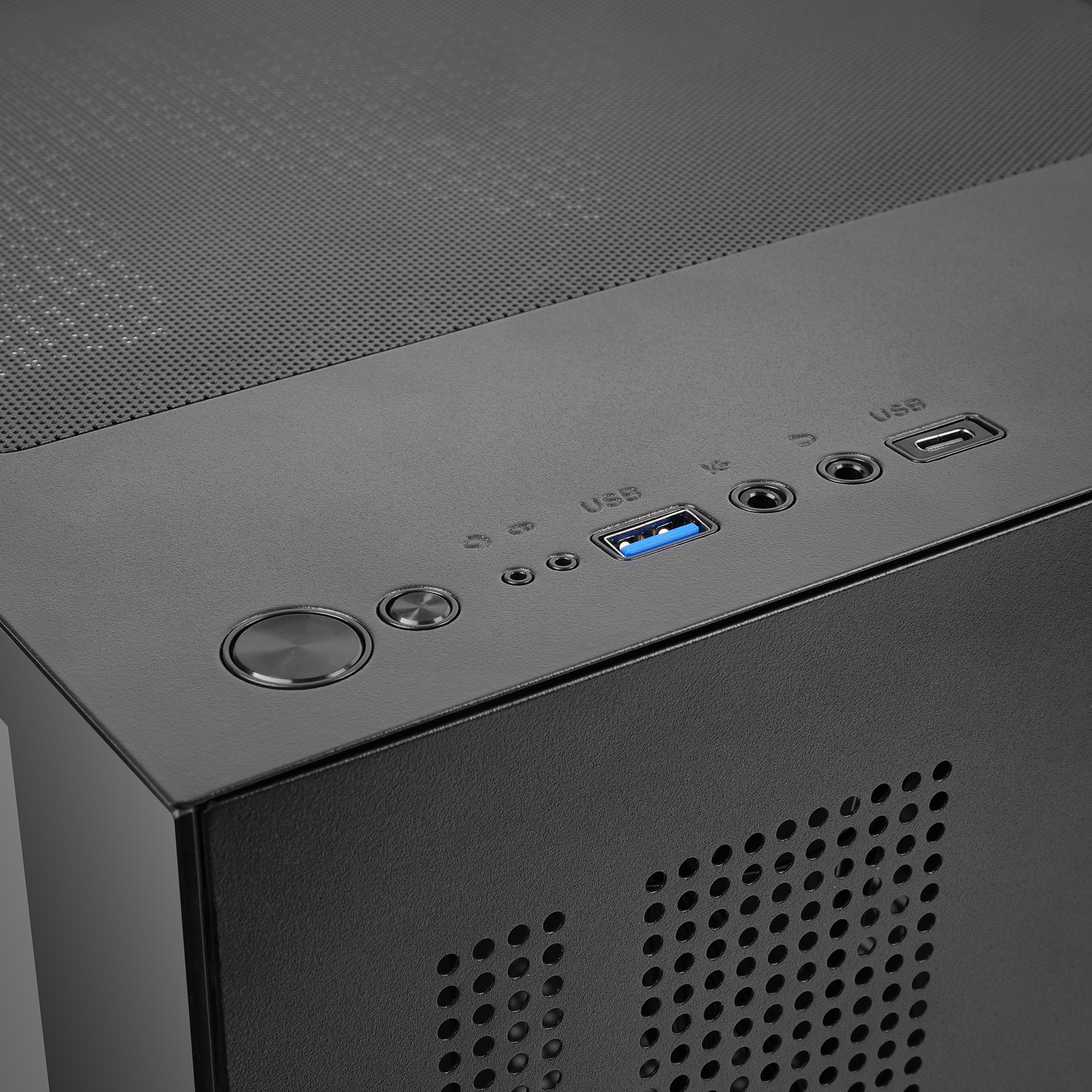 Mars Gaming MC-CUBE computer case Mini Tower Black image 5