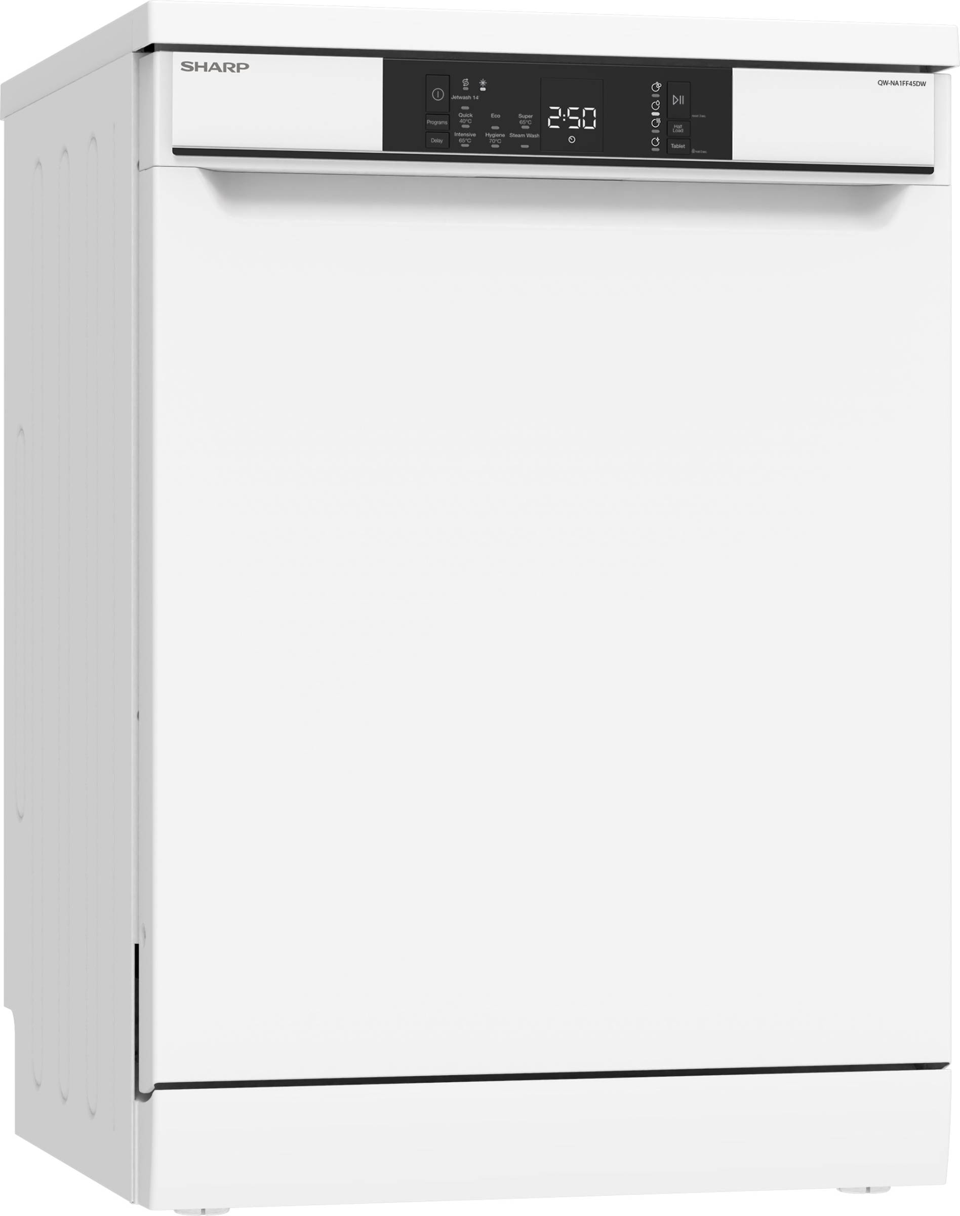 Sharp QW-NA1FF45DW dishwasher Freestanding 16 place settings – image 2