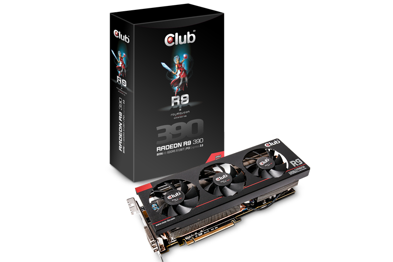 CLUB3D Radeon R9 390 royalQueen OC