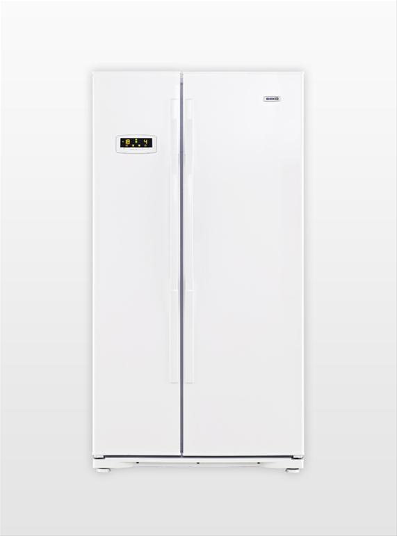 Beko GNEV122W side-by-side refrigerator Freestanding White – image 2