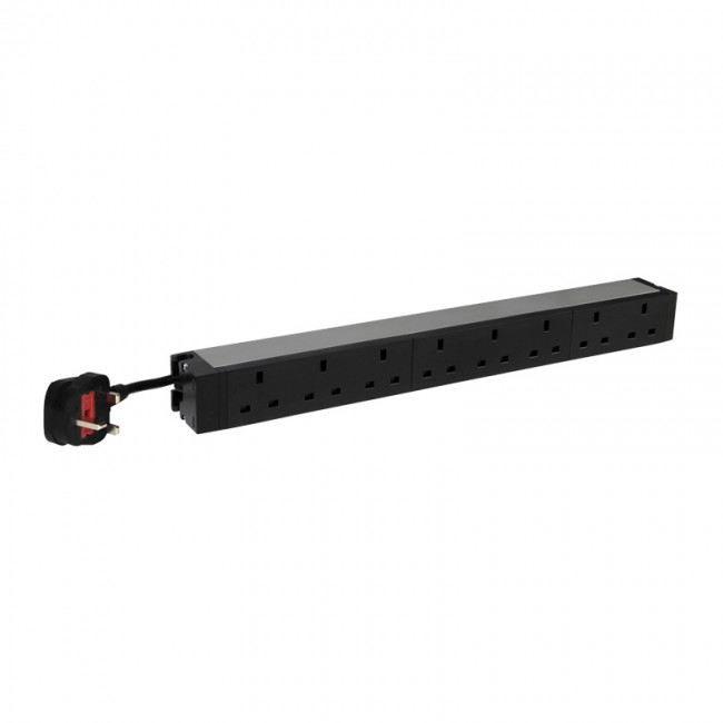 Basic PDU 19" 8 UK outputs