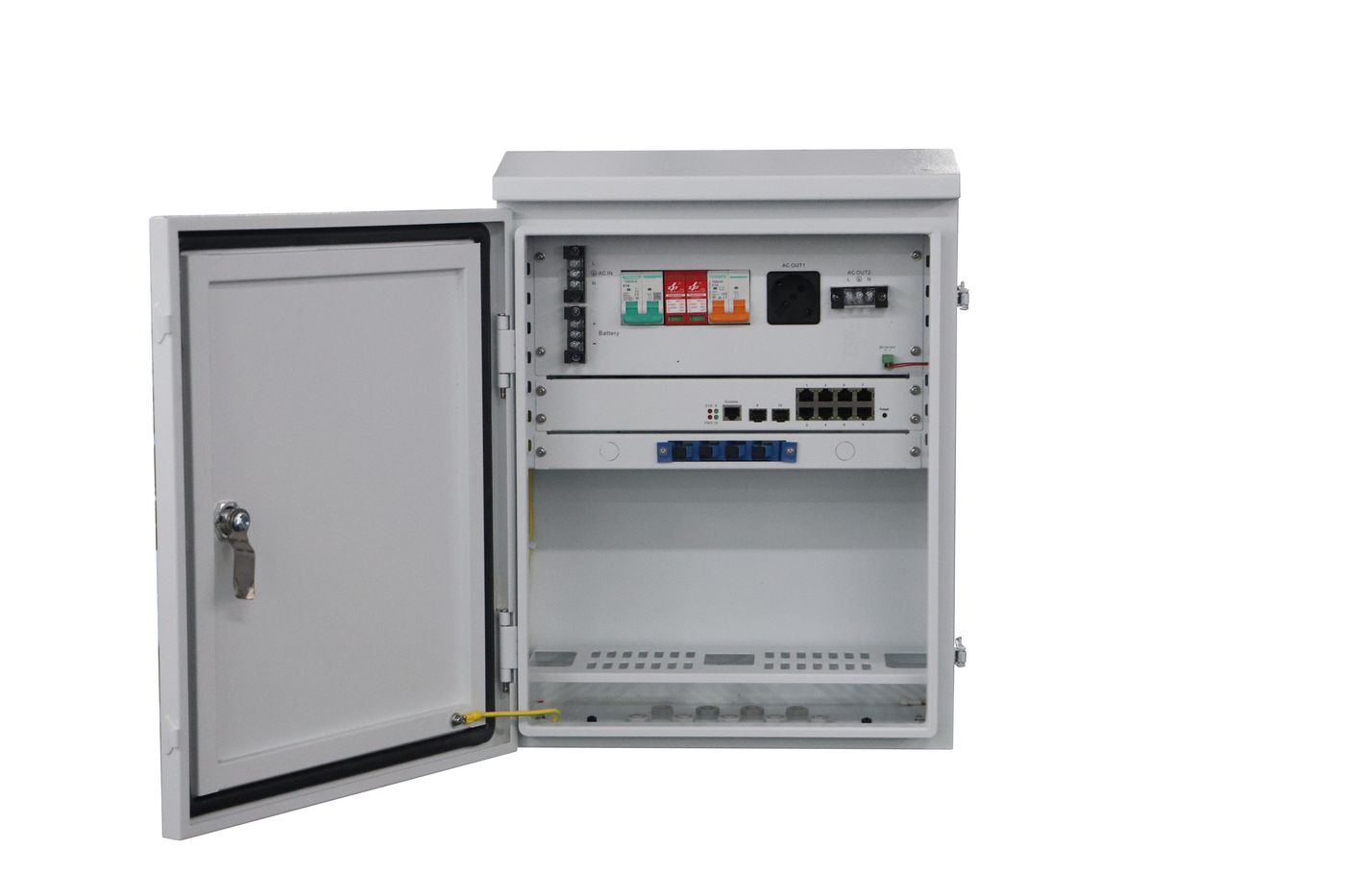 Ernitec ELECTRA-M10-OUTDOOR-SOLAR network switch Managed L2 Gigabit Ethernet (10/100/1000) Power over Ethernet (PoE)