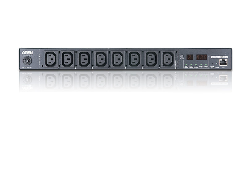 ATEN PE7108G-ATA-G power distribution unit (PDU) 8 AC outlet(s) 1U Black – image 3