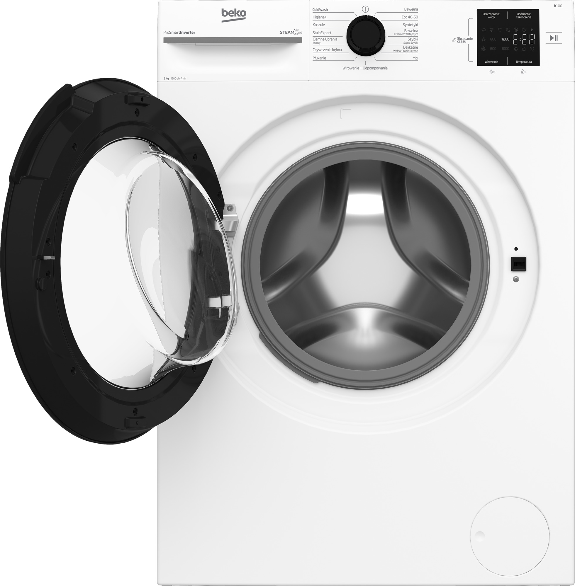 Beko BM1WFU36225WPB washing machine Front-load – image 3