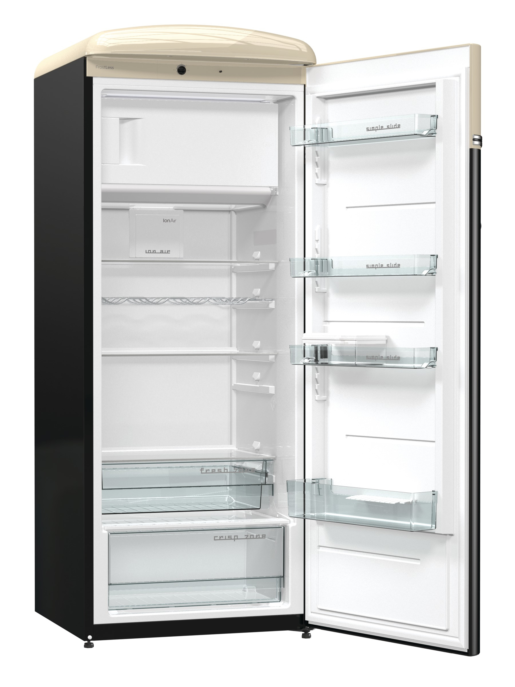 Gorenje OBRB153BK side-by-side refrigerator Freestanding – image 3