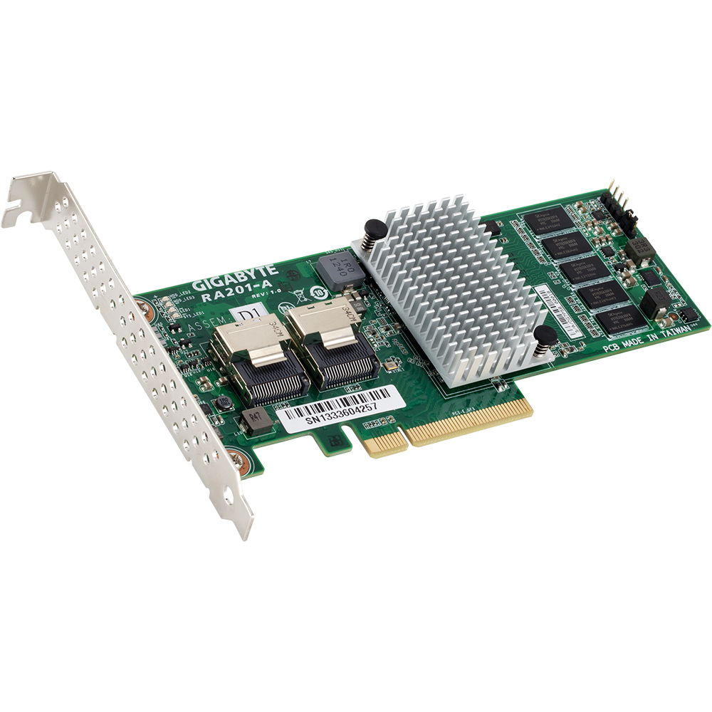 GIGABYTE RA201-A interface cards/adapter Internal Mini-SAS