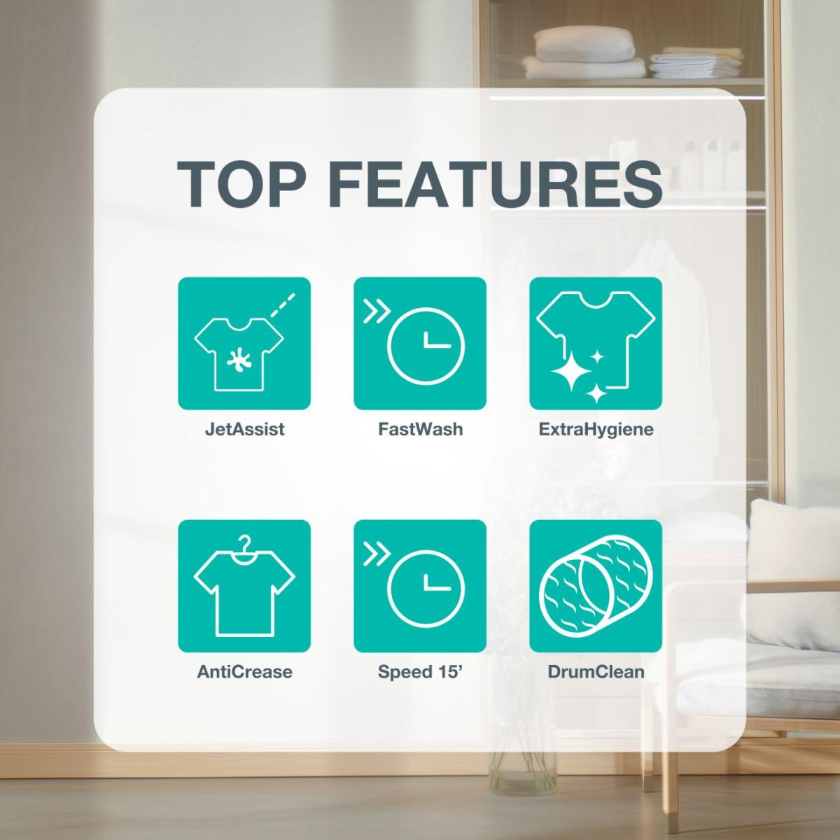 Gorenje W5G2PS64AP2 washing machine Front-load – image 3
