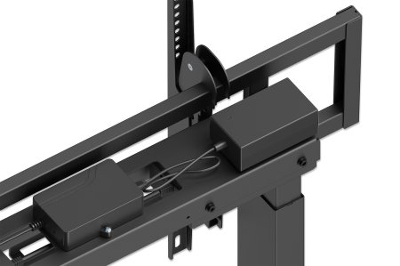 Manhattan Motorised Trolley Mount Stand for TV & Monitors, For screens: – image 4