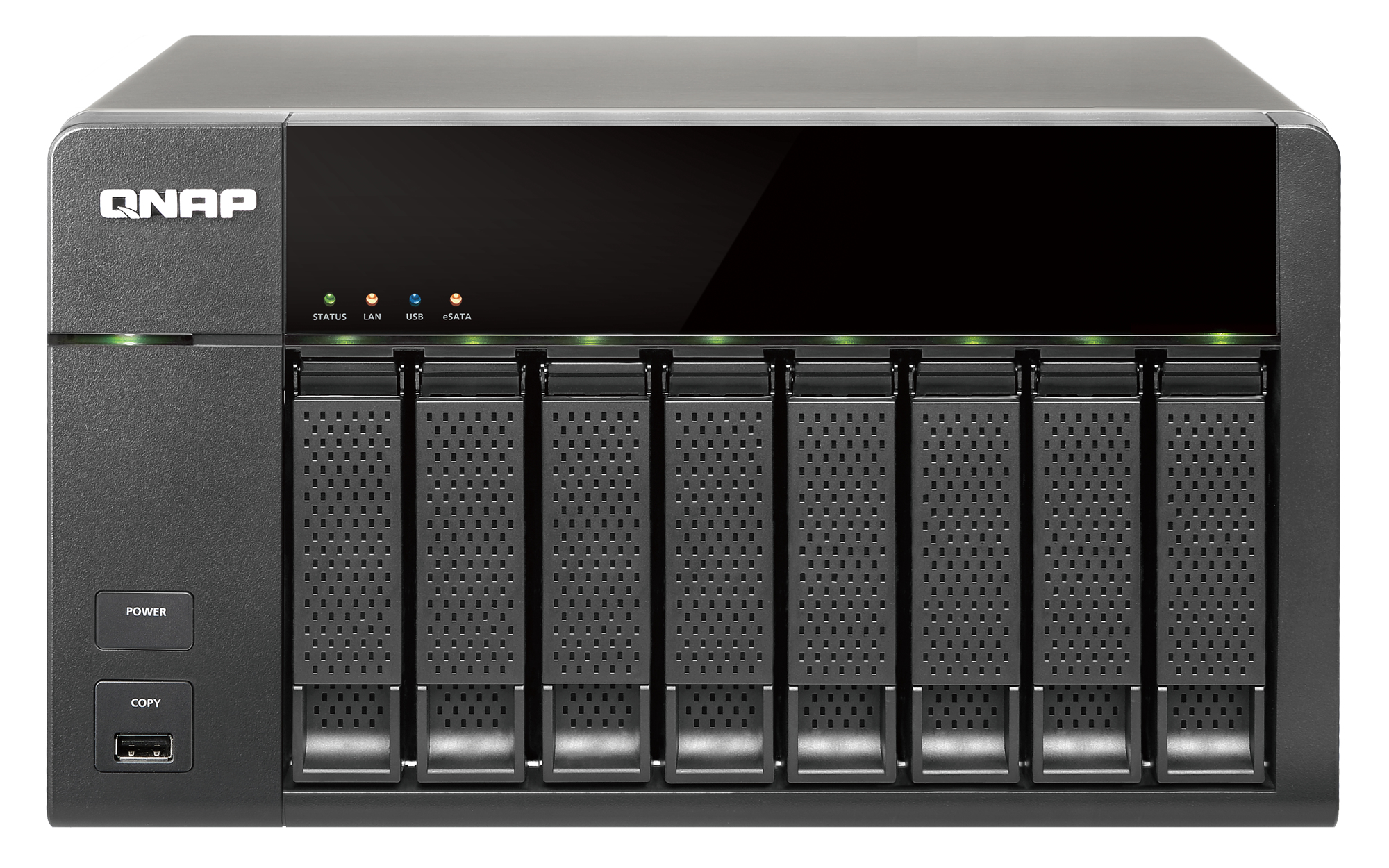 QNAP TS-869L-UK NAS/storage server Tower Intel Atom® – image 1