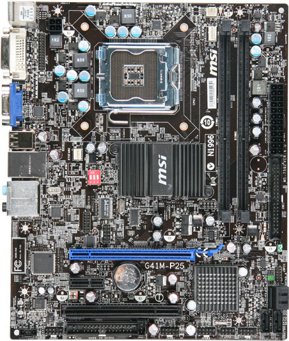 MSI G41M-P25 motherboard LGA 775 (Socket T) micro ATX – image 1
