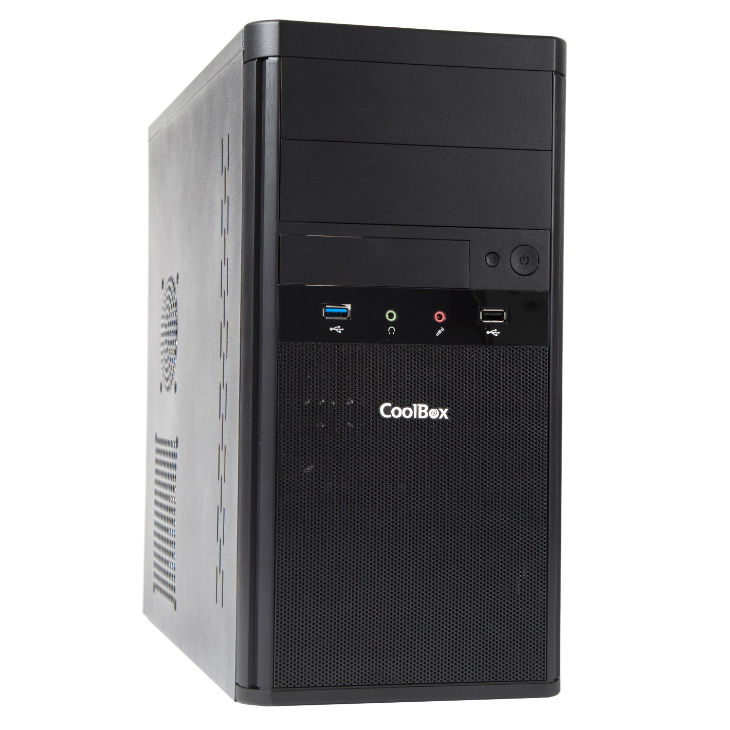 CoolBox COO-PCM55-1 computer case Tower Black