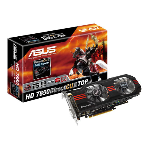 ASUS HD7850 2GB DirectCU II Top – image 2