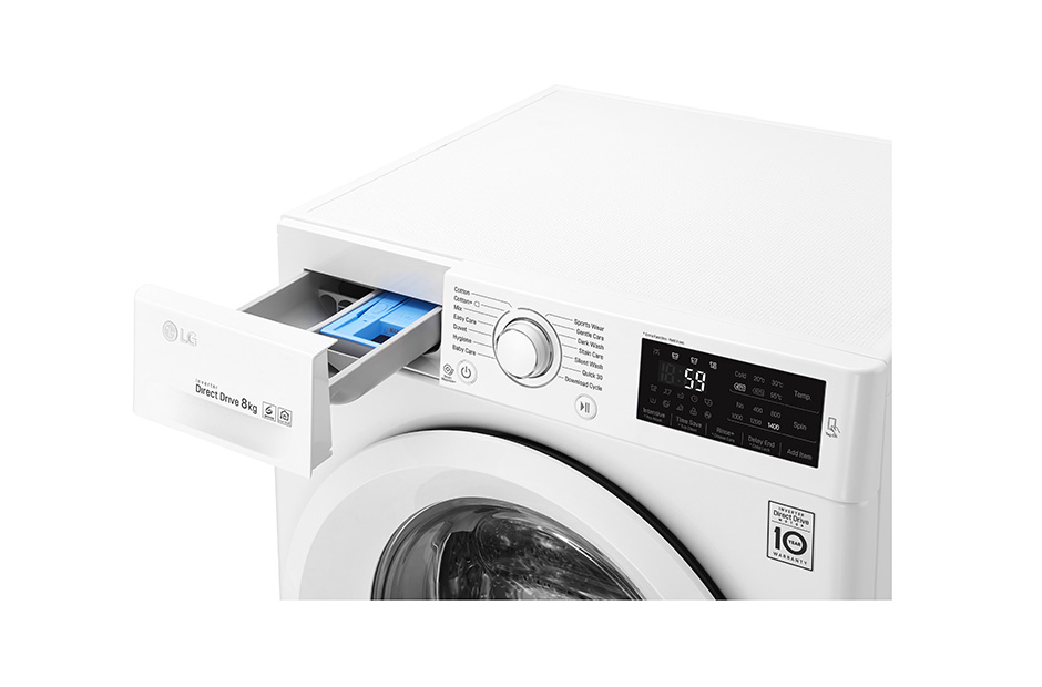 LG W5J5TN3W washing machine Front-load – image 3