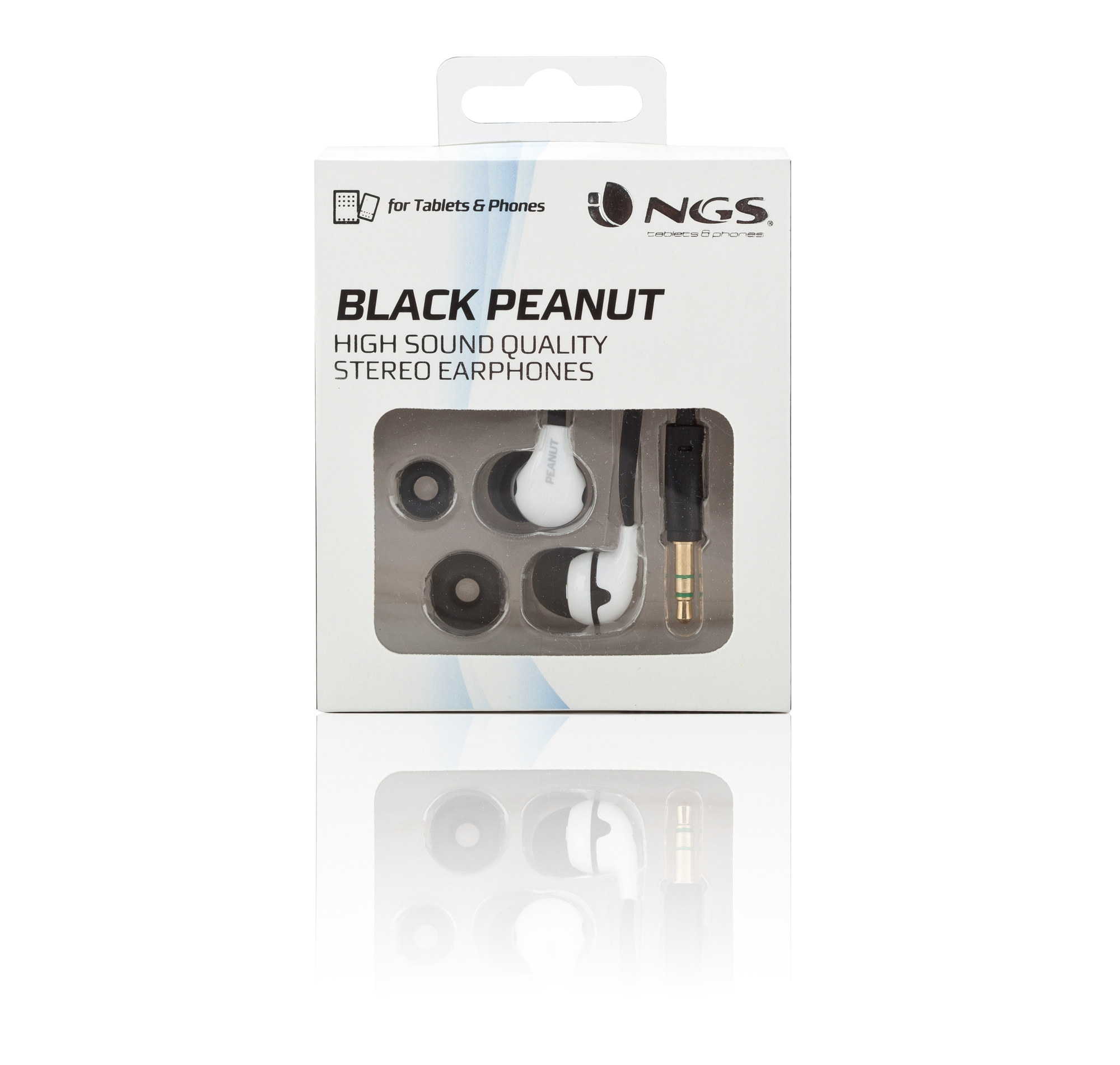 NGS Peanut Headphones Wired In-ear Black, White – image 7